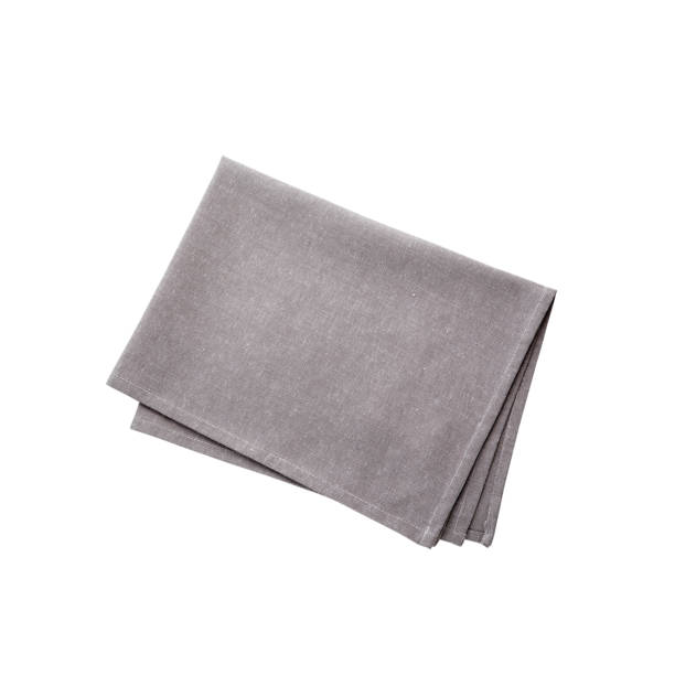 istock Napkin isolated. Napkin close up top view mock up 872828120