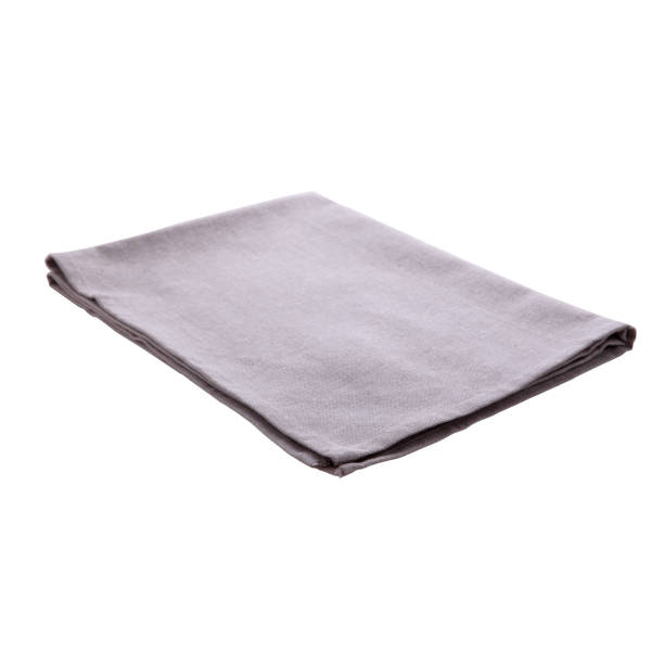 istock Tablecloth on white background isolated. Top view mockup 872828128