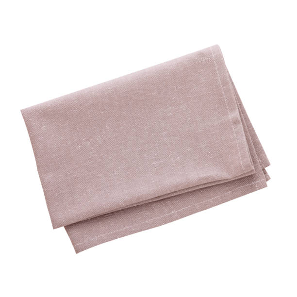 istock Napkin. Stack of colorful dish towels isolated on white 872831798
