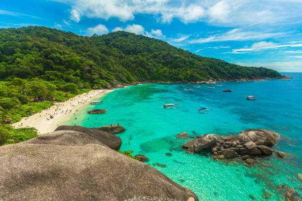 istock Tropical beach, Similan Islands, Andaman Sea, Thailand 872834400