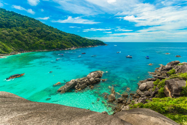 istock Tropical beach, Similan Islands, Andaman Sea, Thailand 872836664