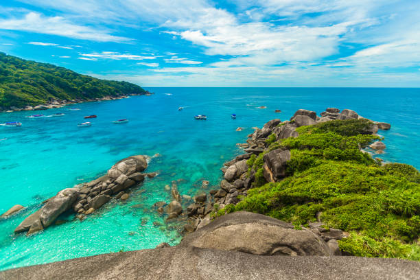 istock Tropical beach, Similan Islands, Andaman Sea, Thailand 872836878