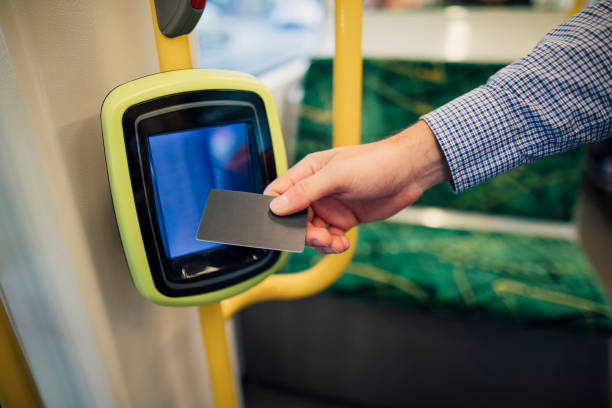 istock Paying Tram Fare With Contactless Card 872837278