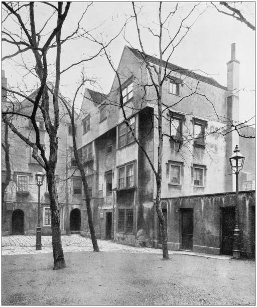 istock Antique photograph of London 872837346