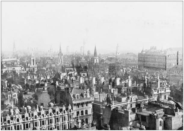 istock Antique photograph of London 872837492