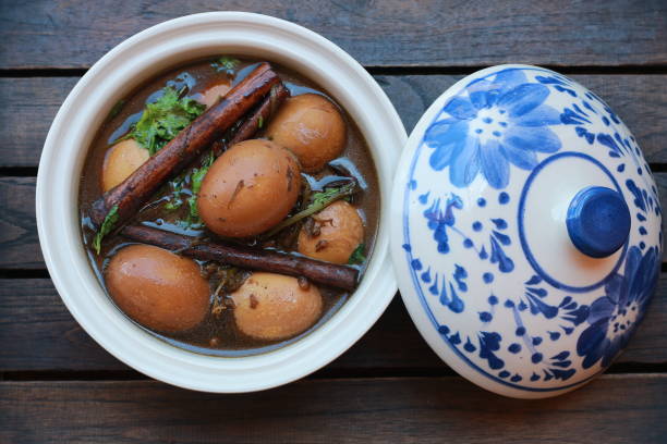 istock hard boiled egg in sweet gravy 872842764