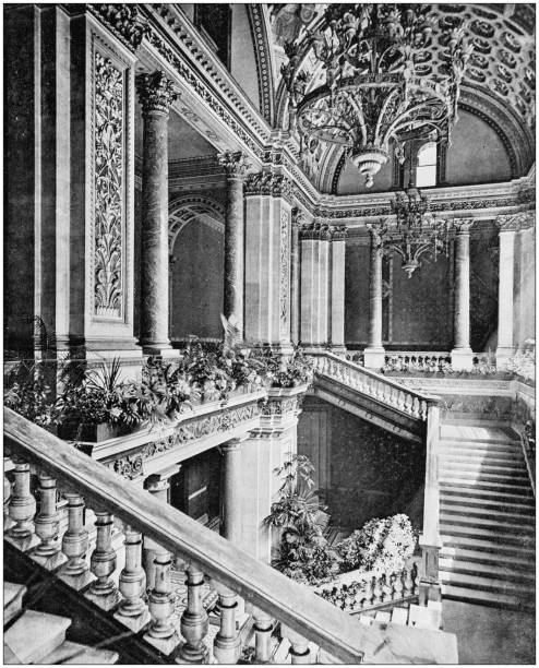 istock Antique photograph of London: Foreign Office 872846332
