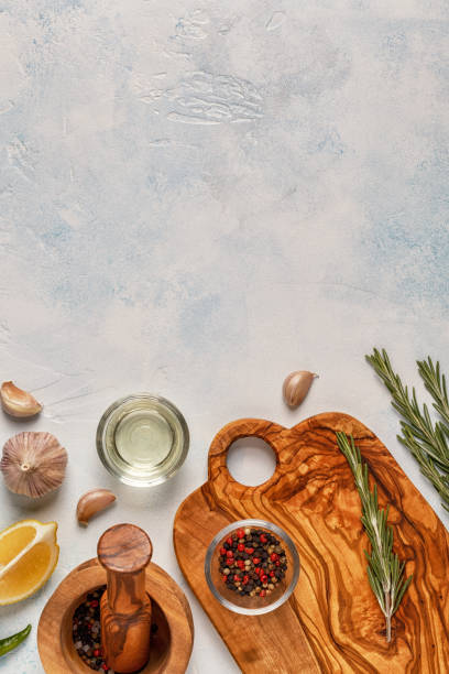 istock Cutting board and spice for cooking 872849060