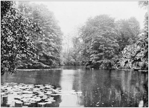 istock Antique photograph of London: Wanstead Park 872849604