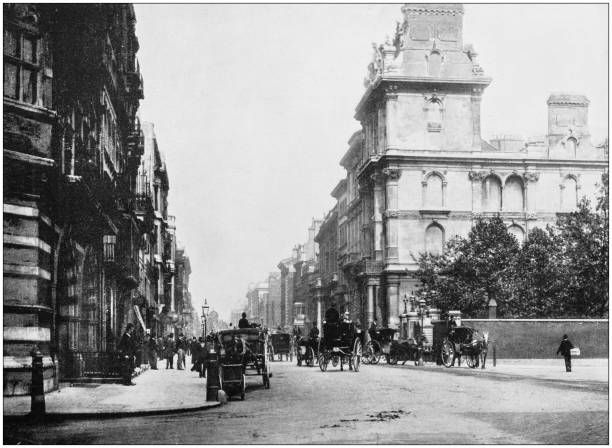 istock Antique photograph of London: Pall Mall 872854000