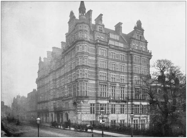 Antique photograph of London: Piccadilly