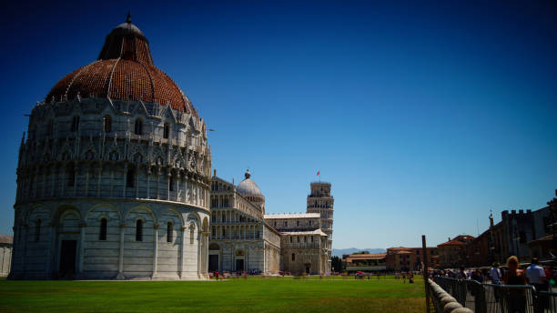 성당, 예배당이 및 이탈리아, 피사의 사탑 - camposanto monumentale 뉴스 사진 이미지