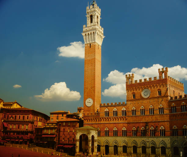 istock SIENA, ITALY, Piazza del Campo and Town Hall 872869960