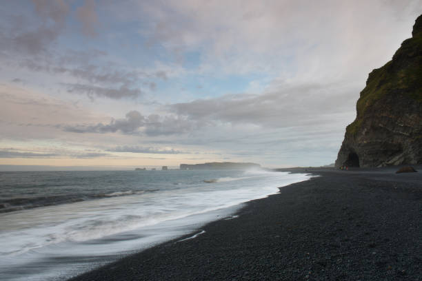 istock The Reynishverfi (Black Beach) 872874724