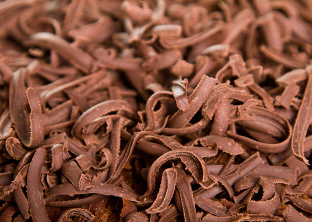 istock Chocolate shavings shot from above 872878190