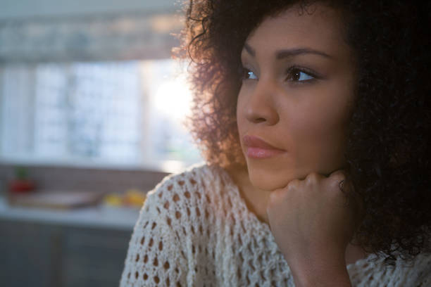 istock Woman relaxing at home 872881396