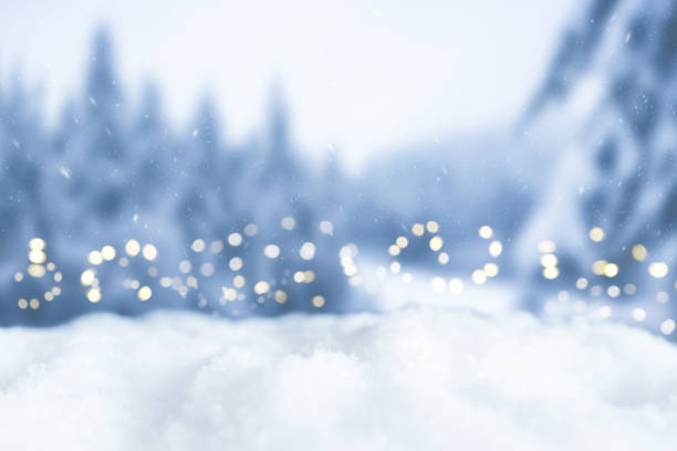 istock snowy christmas bokeh background 872892696