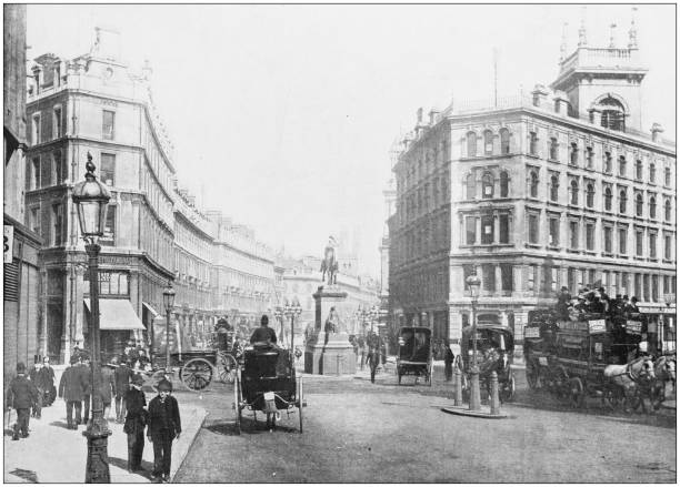 istock Antique photograph of London: Holborn Circus 872893108