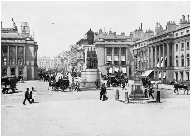 istock Antique photograph of London: Waterloo Square 872895516