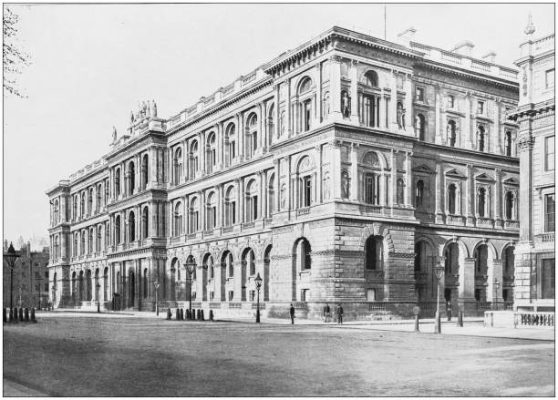 istock Antique photograph of London: Home Office 872896582
