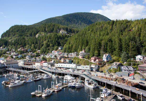 istock Alaska's Ketchikan Town Marina 872896746