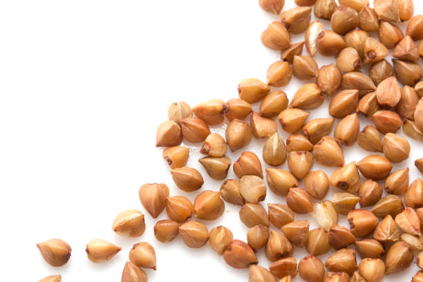 istock a little pile of buckwheat isolated on white 872919708