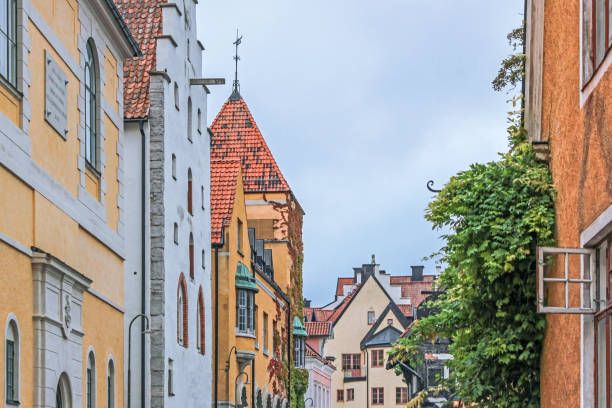 istock colorful buildings in visby sweden 872928282