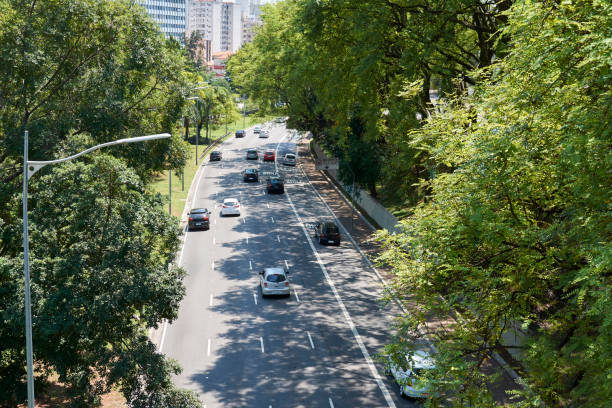 istock Traffic in May 23 Avenue in Sao Paulo. 872931382