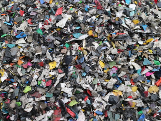 istock recycling of rubbish crushed plastic 872938160