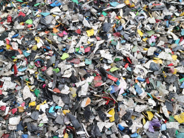 istock recycling of rubbish crushed plastic 872938174