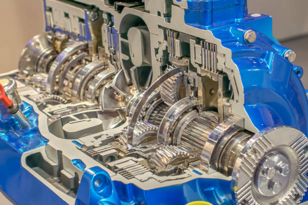 istock gearbox in section with gears and mechanisms 872950400