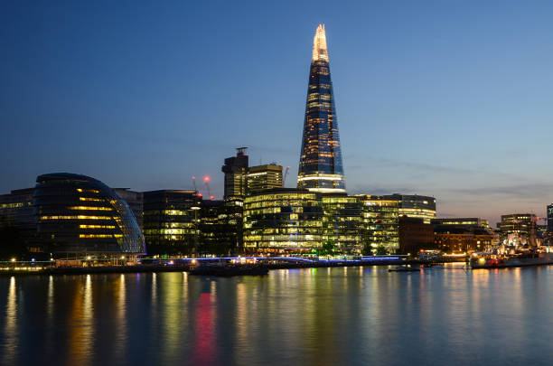 The Shard, London, Uk, England stock photo