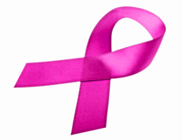 istock Purple color ribbon isolated on white background 872953016