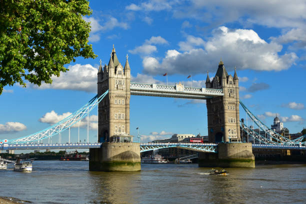 Tower Bridge, London, England, UK stock photo