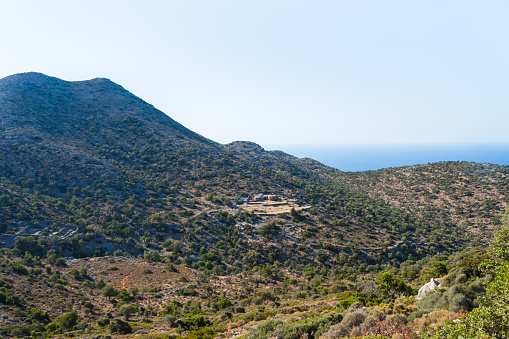 Mountain landscapes of the Akrotiri peninsula of the Chania regional unit of Crete, Greece