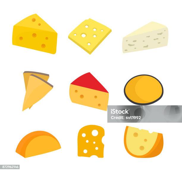 Ilustración de Set De Queso Personaje De Dibujos Animados Plano De Vector y más Vectores Libres de Derechos de Agujero - iStock Ilustración de Set De Queso Personaje De Dibujos Animados Plano De Vector y más Vectores Libres de Derechos de Agujero - iStock