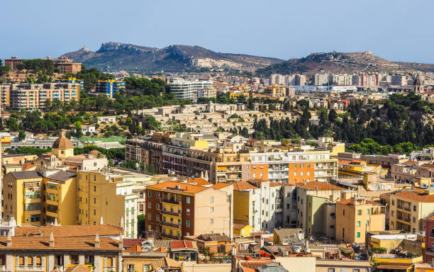 istock Aerial view of Cagliari (hdr) 872966330