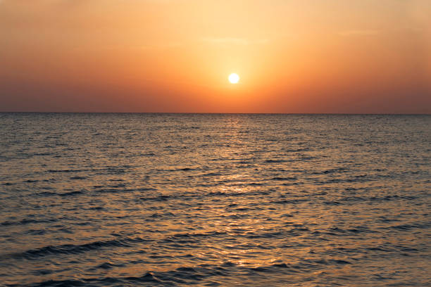 istock Beautiful sunrise at Red sea 872969212