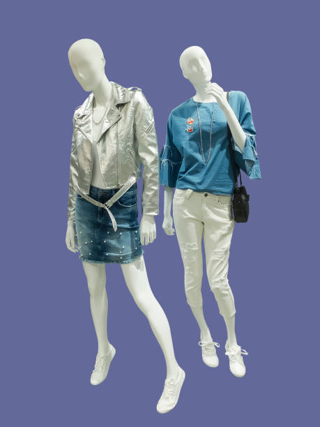 istock Two full-length female mannequins. 872969678