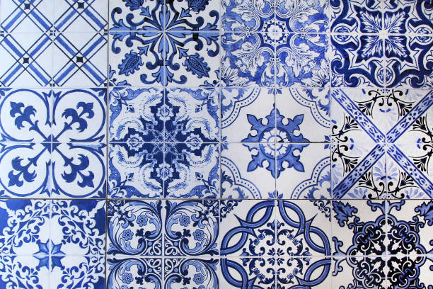 istock A wall from colorful ceramic tiles for background. 872988144