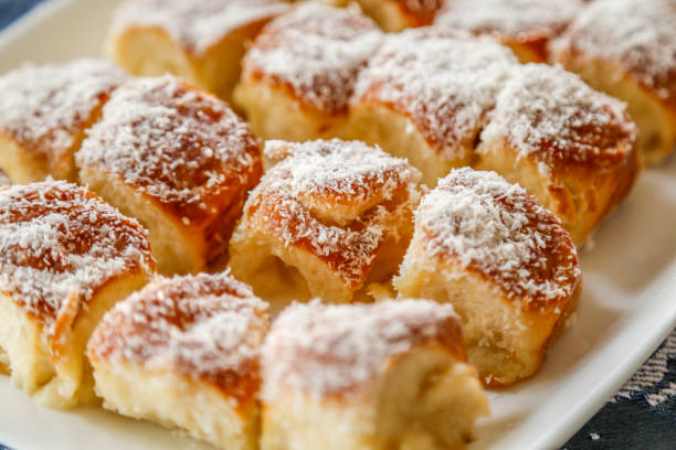 istock Brioche with grated coconut 872988394