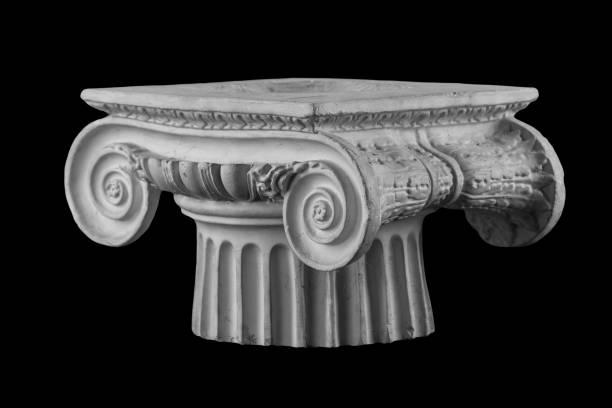 istock gypsum pommel column, capital, pilaster. 872989184