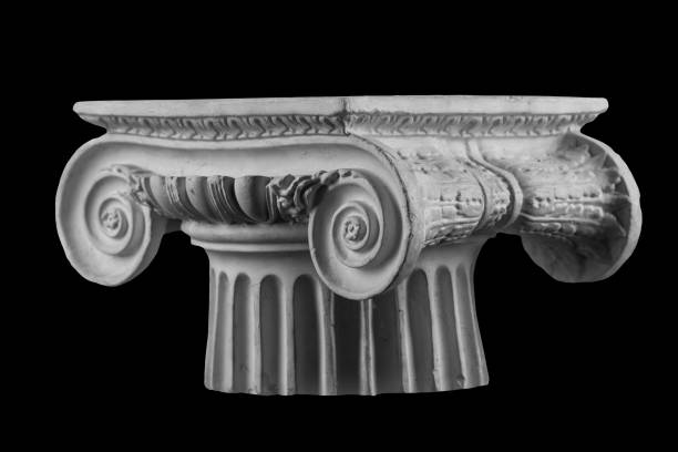 istock gypsum pommel column, capital, pilaster. 872989424