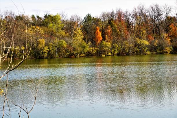 istock Inland Lake in Autumn 873016252