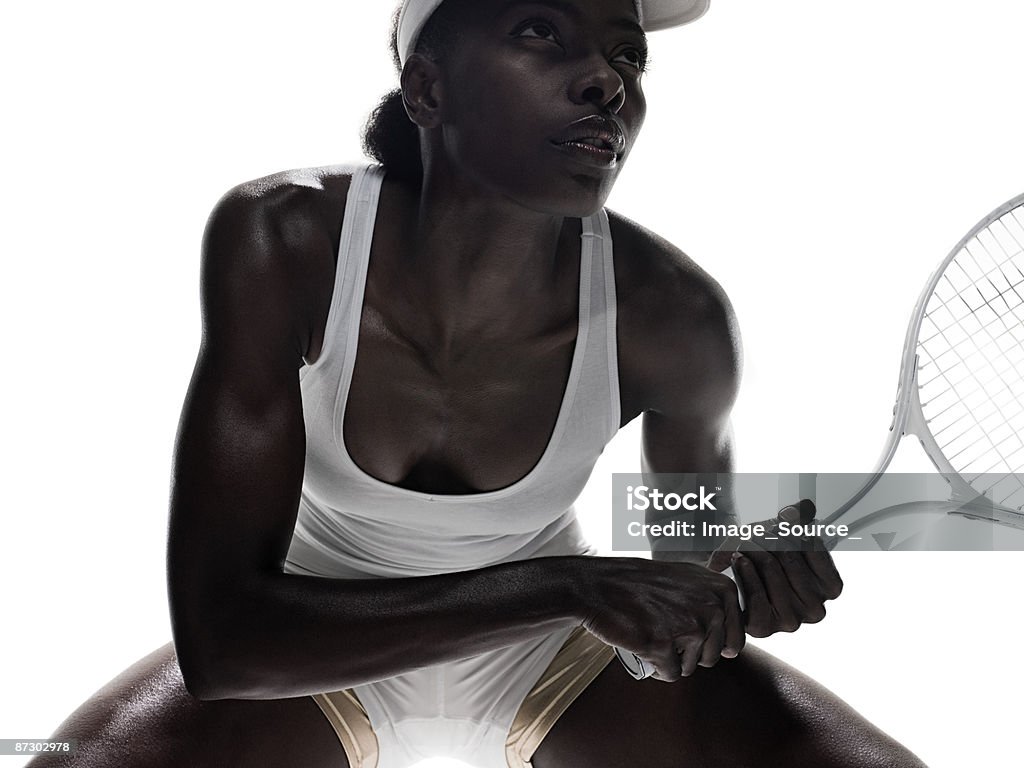 A female tennis player  Tennis Stock Photo