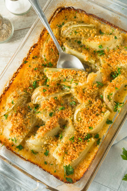istock Homemade Cheesy Fennel Gratin 873054554