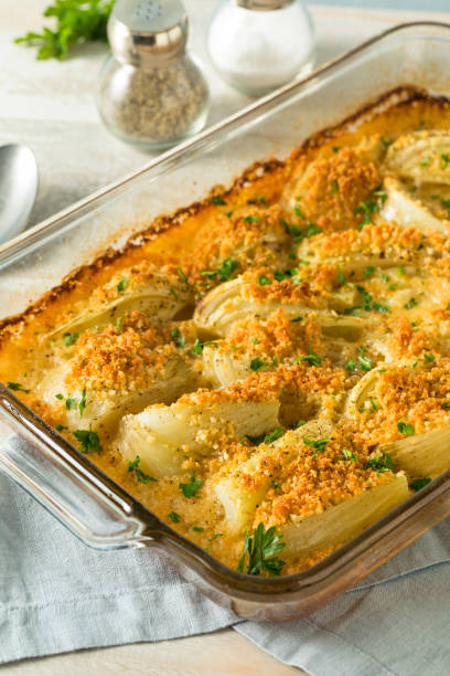istock Homemade Cheesy Fennel Gratin 873054606