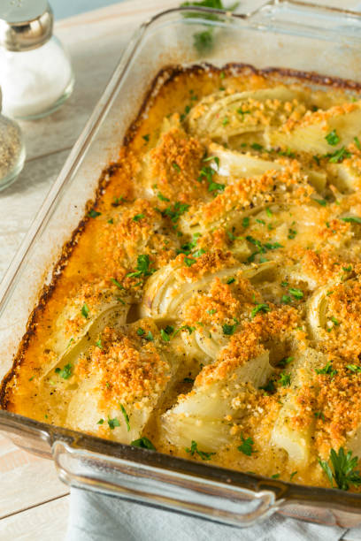 istock Homemade Cheesy Fennel Gratin 873055554