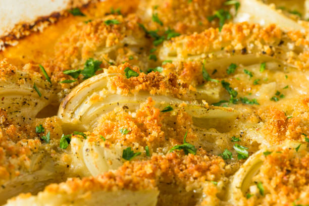 istock Homemade Cheesy Fennel Gratin 873058382