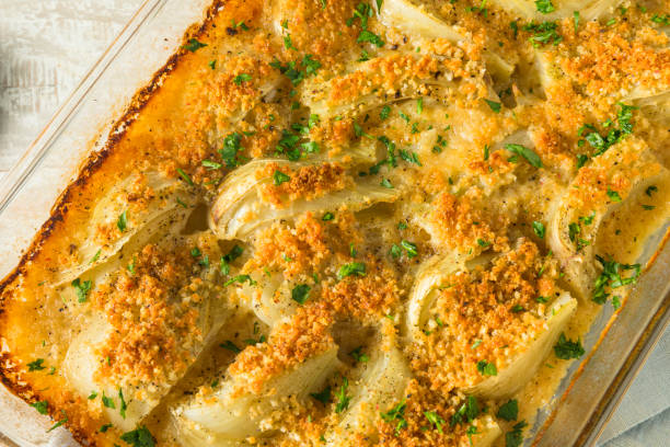 istock Homemade Cheesy Fennel Gratin 873058998